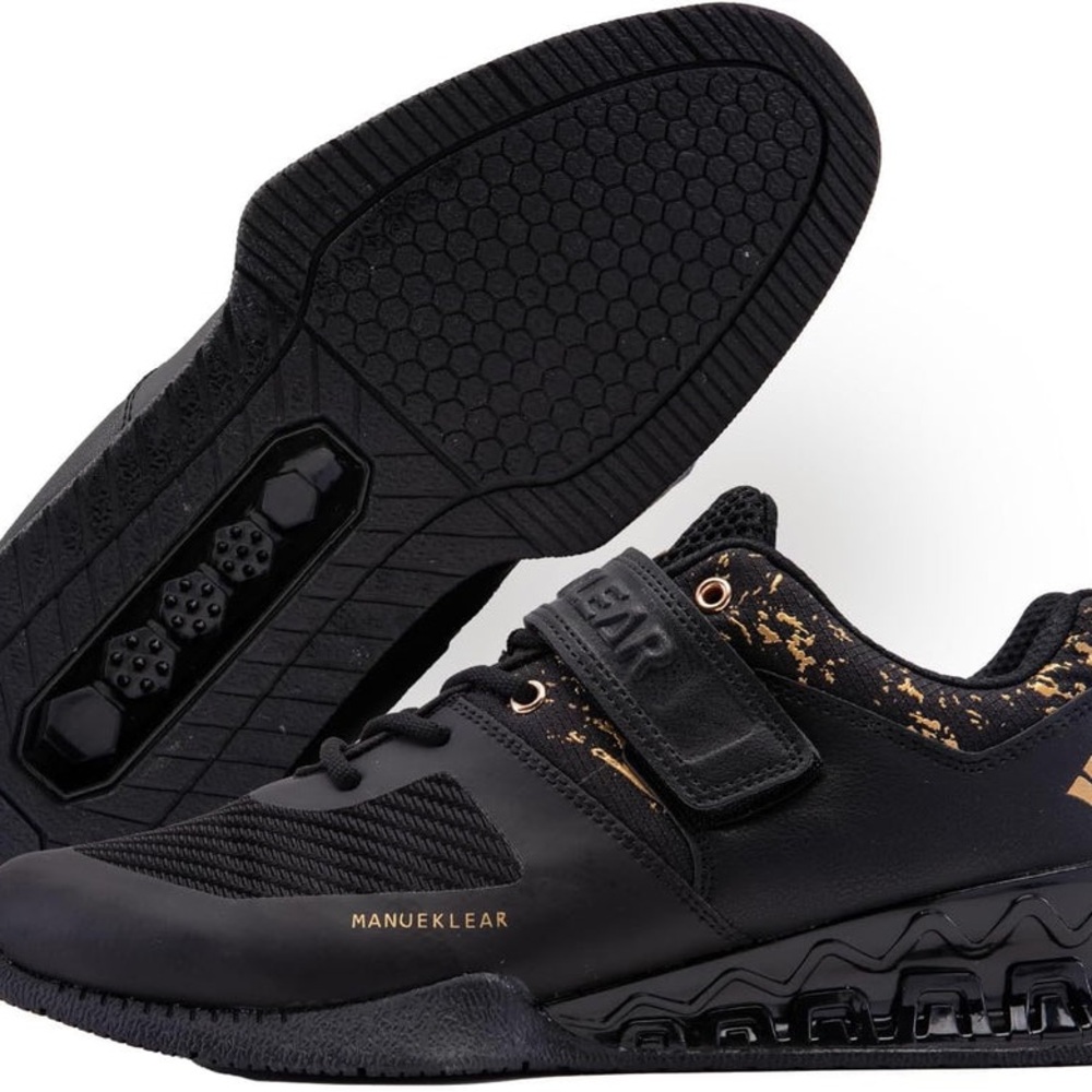 MANUEKLEAR Deadlift Shoes, Strong Anti-Slip Lifting Shoes for Men Size 8